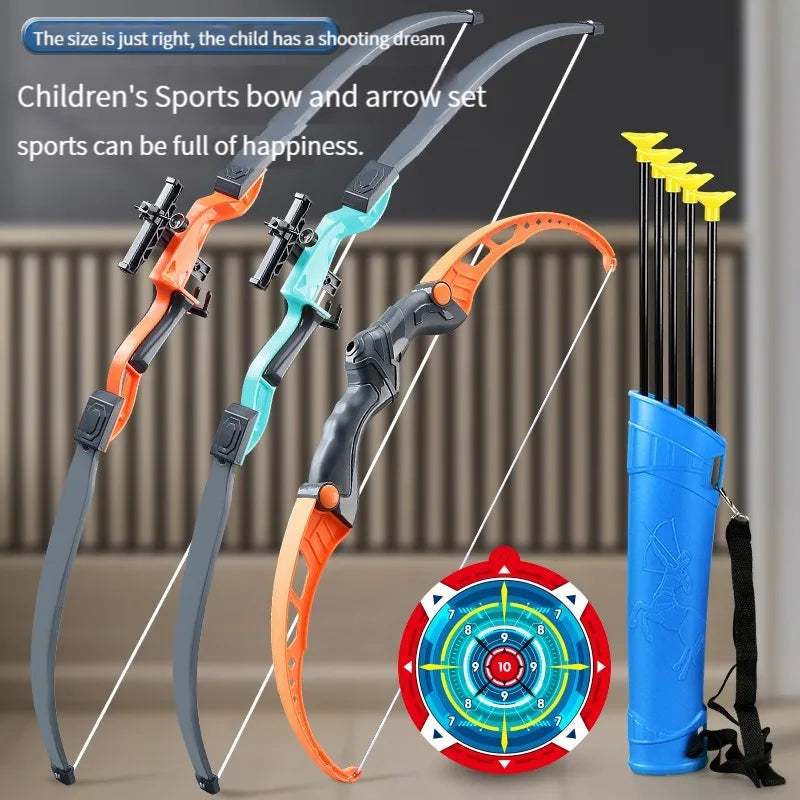 Unleash your little hero's inner archer with the 52cm Bow & Arrow Toy Set