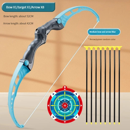 Unleash your little hero's inner archer with the 52cm Bow & Arrow Toy Set 
