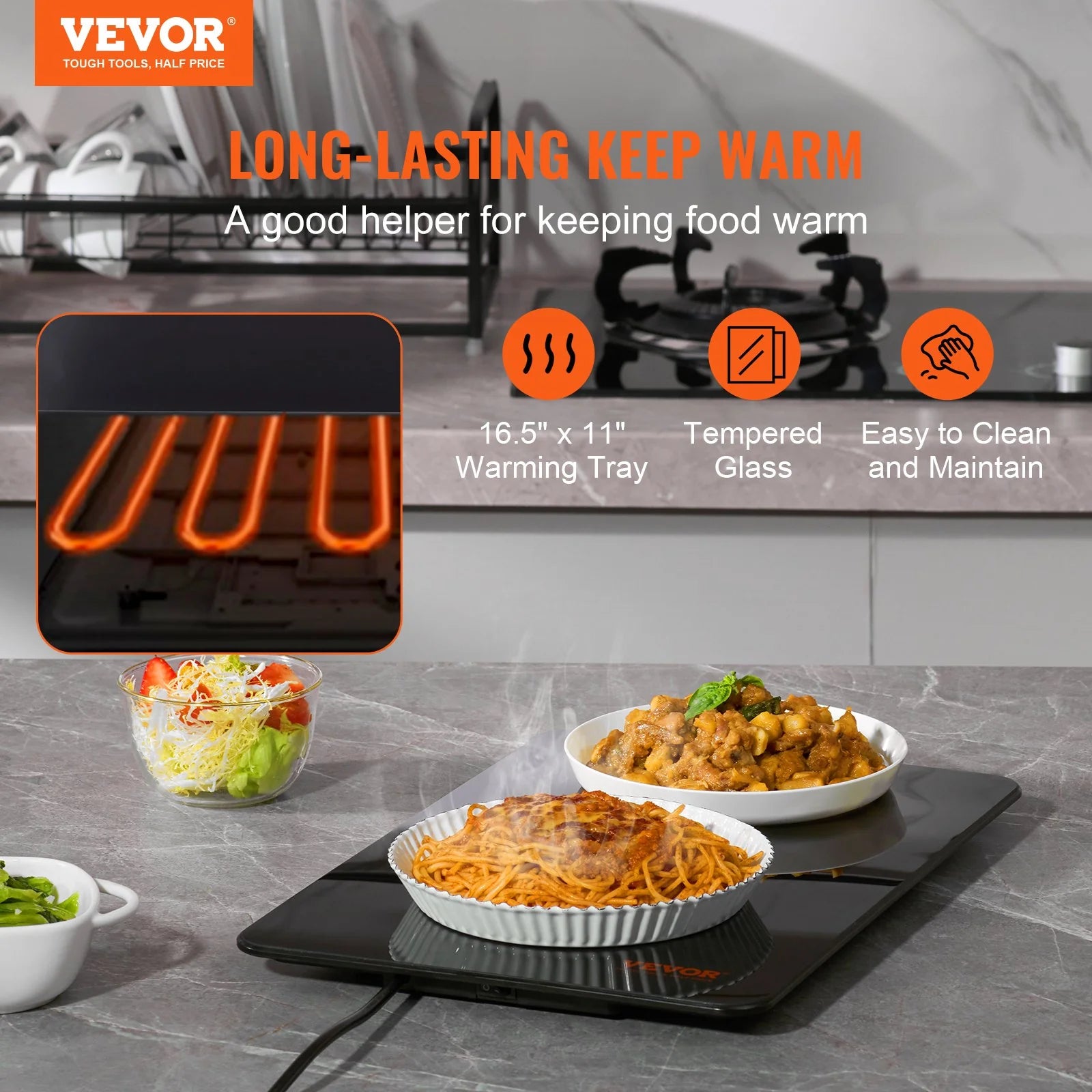  Keep Every Dish Warm & Wow Your Guests with VEVOR Electric Warming Tray